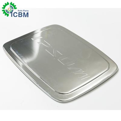 China Car Accessories Exterior ABS Chrome Fuel Tank Cap Cover For Ipsum 1996-1998 for sale