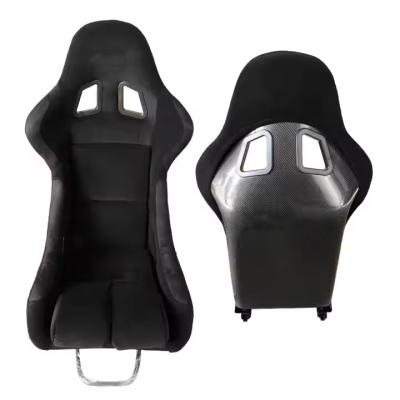 China EDDYSTAR Frame Carbon Fiber Bucket Seats Large Size Comfortable Bucket Seat for sale