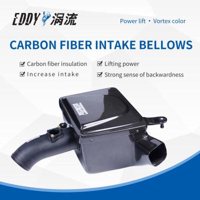 China Lightweight Automobile Carbon Fiber Air Intake For Engine Protection for sale