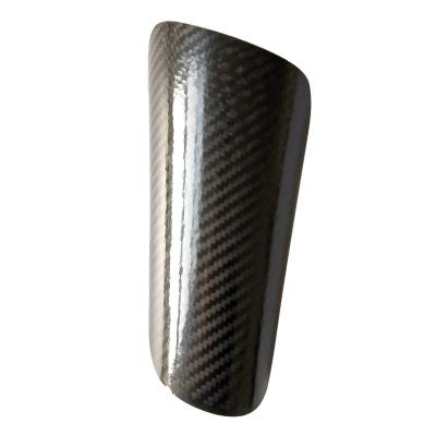 China Hot Wholesale Custom Sublimated Shin Guards High Strength And Low Weight Shin Guards Hollow Carbon Fiber Shin Guards for sale