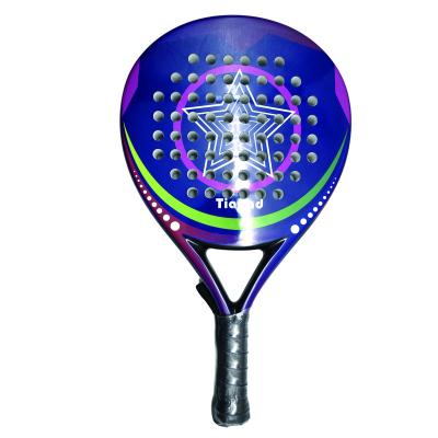 China Professional padel racket factory customization padel rackets vision carbon fiber high strength premium padel rackets junior for sale