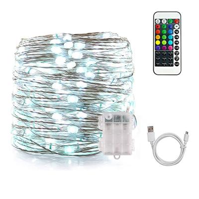 China Indoor Outdoor Decoration Multi Color Changing USB Waterproof Firefly and Battery Operated LED String Fairy Lights for Indoor Outdoor Decor for sale