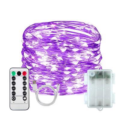 China Amazon Warehouse Universal Party Stage Light UV Black Car Body Fluorescent Battery Operated LED String Fairy Light Painting Room Decor Lights for sale