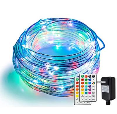 China Warehouse 200 LED 66FT Rope Light 16 Colors Changing Led Strip Lights For Garden Wedding Christmas Decorations for sale