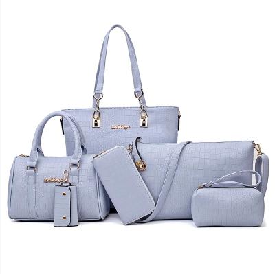 China Fashion 2022 Suit Women's Handbags 5 Five-pieces in 1 Ladies Purses and Handbags for sale