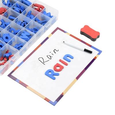 China Magnetic Letters For Student 130 Pcs School English Teaching Alphabet Letters Fridge Magnet Children Toddler Educational Toy for sale