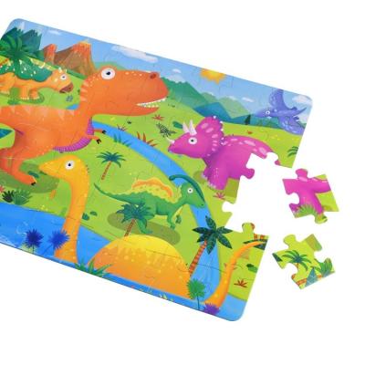 China 48 Piece Jigsaw Puzzle Tangram Animal Games Custom Children Kids Cartoon Toy Educational Toys for sale