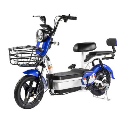 China New designed 360W children's portable electric cube bike tricycle carbon steel motor second modification electric bicycle for sale