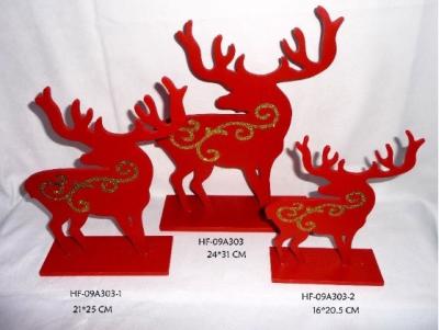 China Christmas Reindeer Table Decorations, holiday gifts, indoor decorations, business gifts for sale