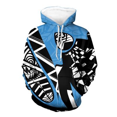 China Polynesia wholesale 2021 autumn and winter fashionable custom printing high quality hooded men's breathable sweatshirt new styles for sale