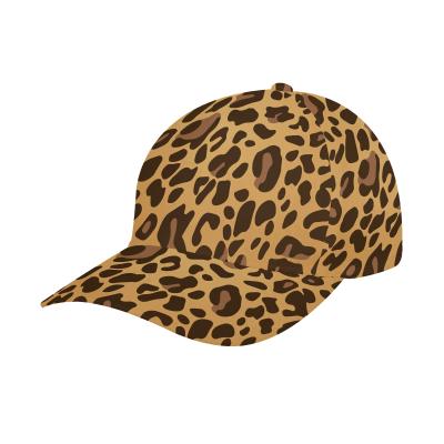 China 2021Polynesian COMMON leopard print baseball cap casual hat for men and women fashion canvas baseball cap Korean casual travel outdoor for sale