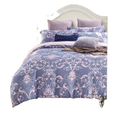 China KOSMOS Nondisposable printed 100% soft reveriable ab bedding quilt cover set for sale