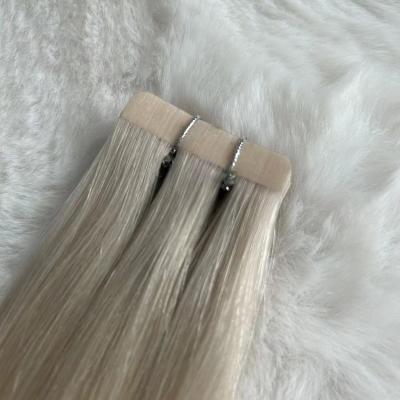 China Straight Salon Tape In Hair Extensions Full Cuticle Invisible Virgin  Human Hair Tape In hair extension for sale