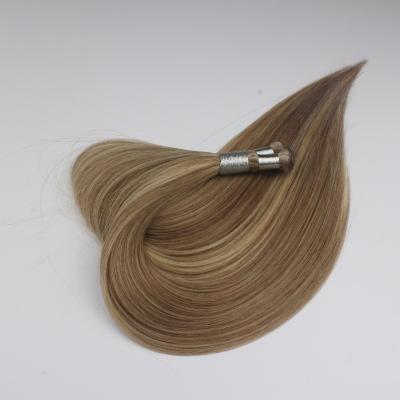 China Kinky Curl Dingqiao Genius Weft Hair Extension Double Drawn Can Be Cut New Hand Tied Weft Genius Weft Extensions for sale