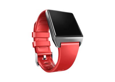 China Red Smart Fitness Bracelet / Smart Bluetooth Sports Activity Bracelet Support Andriod Ios System for sale