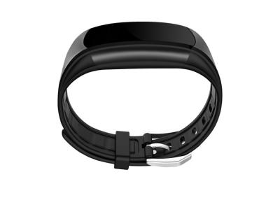 China Black Smart Fitness Bracelet For Monitoring Sleep Time / Sleep Quality / Stay Up Late for sale