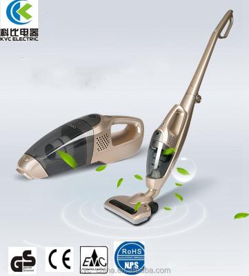 China Cordless Rechargeable Car Batteries Vacuum Cleaner Industrial Straight 2 in 1 Car Pet Vacuum Cleaner for sale