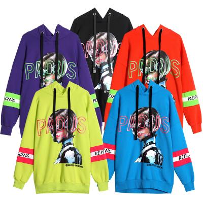 China Wholesale British Oversized Thick Plain Screen Printing Anti-wrinkle Fleece High Quality Hoodies for sale