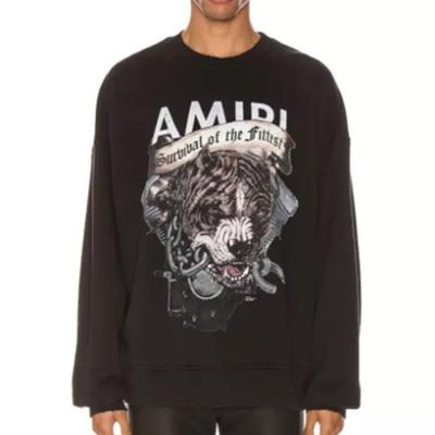 China Anti-wrinkle China Supply Custom Embossed Sweatshirt Crewneck Mens Hoodies and Sweatshirts for sale