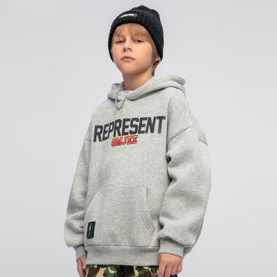 China Wholesale Boys Streetwear Sweatshirt Girls Clothing Kids Hoodies Anti Shrink Pullover for sale