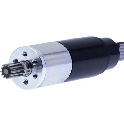 China Totally Enclosed Electric Micro Gear 12v DC Brushed Motor With 12v Encoder Servo Motors for sale