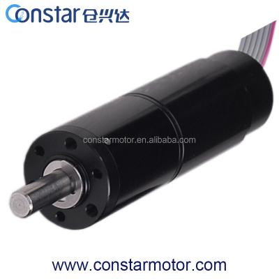 China Totally Enclosed 12V 24v Micro Gear DC Brushed Motor With Encoder for sale