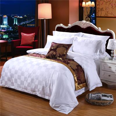 China Nondisposable Hot Sale New Product 100% Cotton Embroidered Hotel Bedding Set Used In Hotel Embroidered Duvet Cover for sale