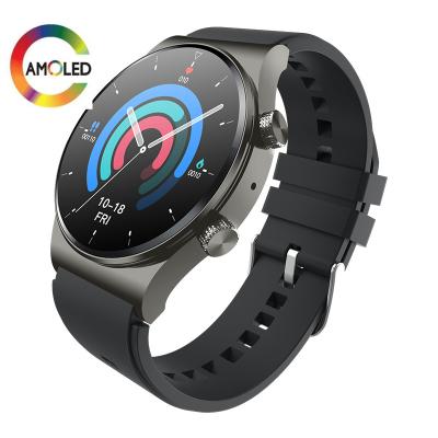 China Newest Touch Screen Reloj Amoled Display Smartwatch With Always On All Round Fitness Tracker Best And Amoled Android Smartwatch 2022 for sale