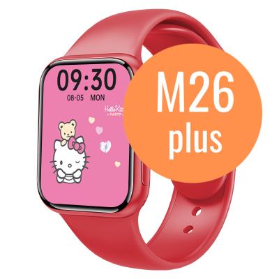 China 2022 smart watch reloj m26 smart watch M26 smart plus smart watch series 7 android watch smart rohs smart watches for sale