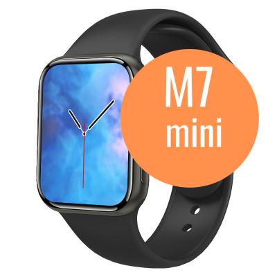 China New 2022 mini mini touch screen reloj series 7 smartwatch m7 m7 smart watch with BT call function watch 7 for sale