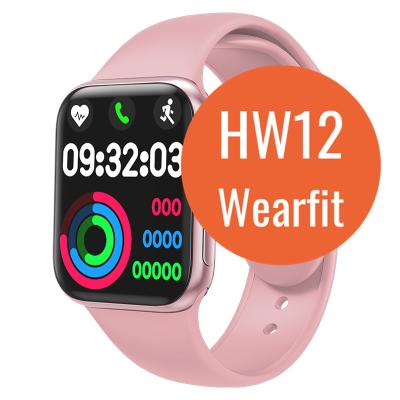 China 6 series smart smart watch touch screen hw12 smart watch wristband with BT call function for sale