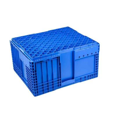 China ZX-6050-320 Solid Heavy Duty Warehouse Plastic Box Trash Can High Capacity Mobile Storage Container for sale