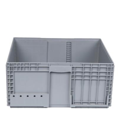 China ZX-6050-280 Solid Heavy Duty Warehouse Plastic Box Trash Can High Capacity Mobile Storage Container for sale