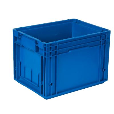 China Durable Industrial Reusable Stackable Plastic Moving Box KLT Solid Box IBoxman Circulation For Logistics Storage for sale