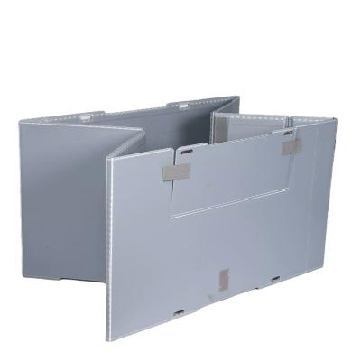 China WB-11498B Strong Viable Durable Folding Honeycomb Pallet Foldable Large PP Plastic Container For Logistics Storage for sale