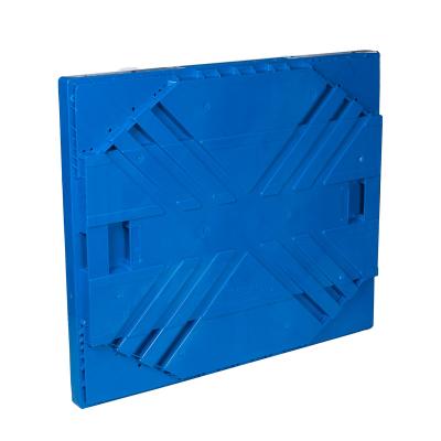 China New iBoxman 2022 Design Single Faced Best Selling Heavy Duty Solid Bulk Stackable Plastic Pallet Box With Lid And Casters for sale