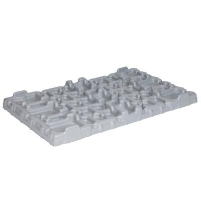 China XS-G1006 Euro HDPE Single Faced Two Way Single Faced Thermoforming Plastic Pallet and Lid for Pallet Sleeve Box for sale