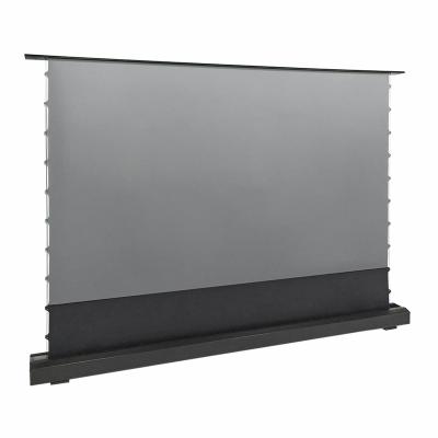 China Floor 100inch Abient Light Rejection Rising Projection Screen With Ultra Short Throw Ambient Light Rejection Material| Projection screens for sale