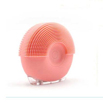 China Hot Selling Acne Treatment Silicone Facial Brush Vibration Cleaning Silicone Deep Cleanser Beauty Instrument for sale