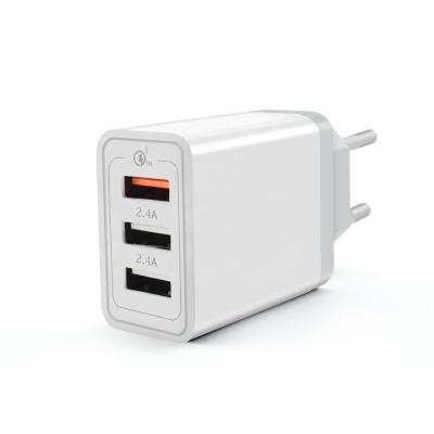 China Wholesale 30W 18W 30W Fast Charger Travel Charger 3 Multi Ports Quick Charge 3.0 Charger For I Phone for sale