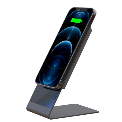 China 15w Magnetic Wireless Charger 15W Qi Wireless Charger Pad LED Wireless Light Fast Charging Charger For I phone 12 mini 11 pro Max Xs X 8 plus for sale