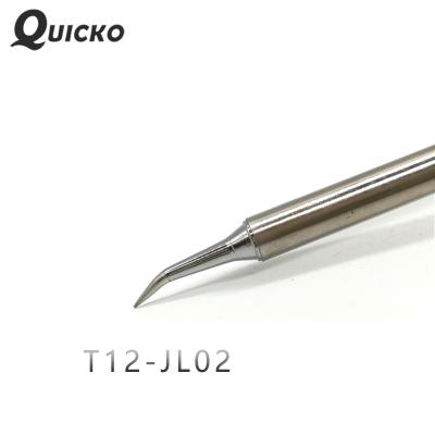 China QUICKO T12-JL02 Series Soldering Iron Tips Solder Heads For FX9501 FX951 Handle Quicko T12 OLED&LED Soldering Station T12-JL02 for sale