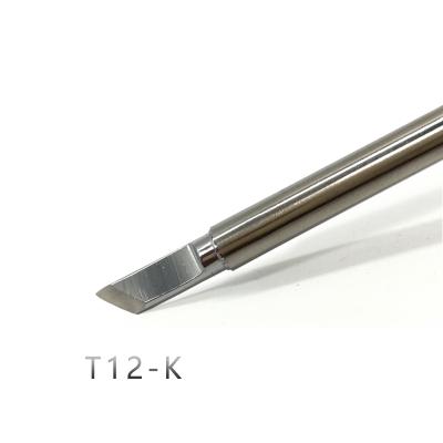 China QUICKO T12-K Station Fx951 Series Bit Bit Soldering Iron T12 High Quality Tips For Fx-951 942 T12-K for sale