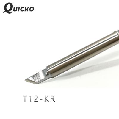 China QUICKO T12-KR Electronic Soldering Iron Tips 70W 907 Handle T12 Soldering Iron Tip For STM32 T12-KR Soldering Station for sale