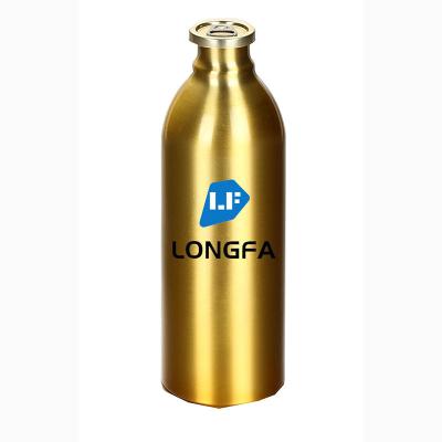 China Direct Selling 16oz 20oz 25oz Beverage Bottle Heat Transfer Empty Aluminum Foil Water Bottle Custom Logo for sale