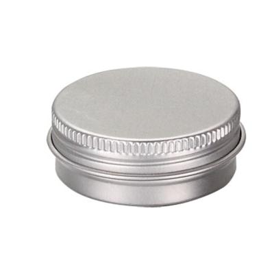 China Cosmetic Tins 30g Aluminum Jars Cosmetic Cream Jar Aluminum Foil Can Cosmetic Packaging for sale