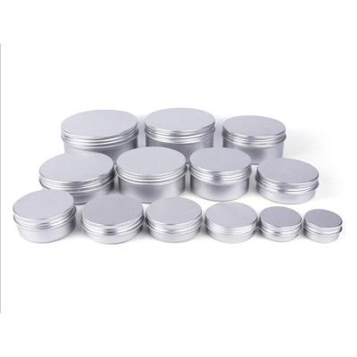 China Gift New Product Listing 100g 150g 180g 200g 350g Hair Tin Cream Container Pomade Package Aluminum Canister for sale