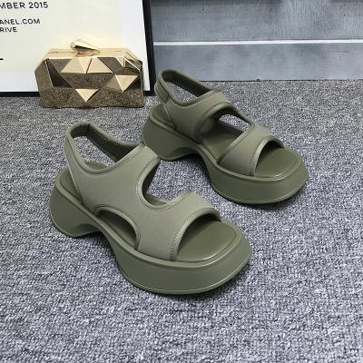 China Fashion trend ladies sandals flats NEW shoes women shoes in 2021 elegant and sexy summer for sale