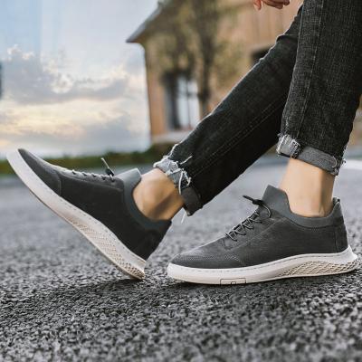 China New fashion trend fashion matte black men's business casual shoes cheap men's casual shoes for sale