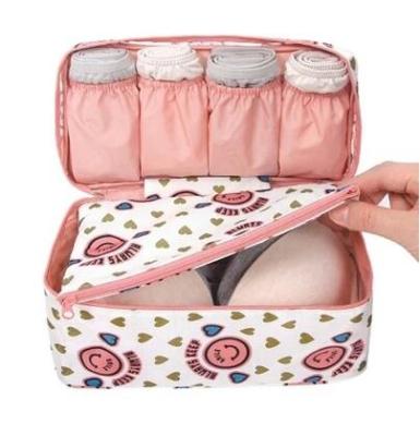 China New Viable Portable Travel Underwear Organizer Bag Waterproof Bra Storage Bag Large for sale